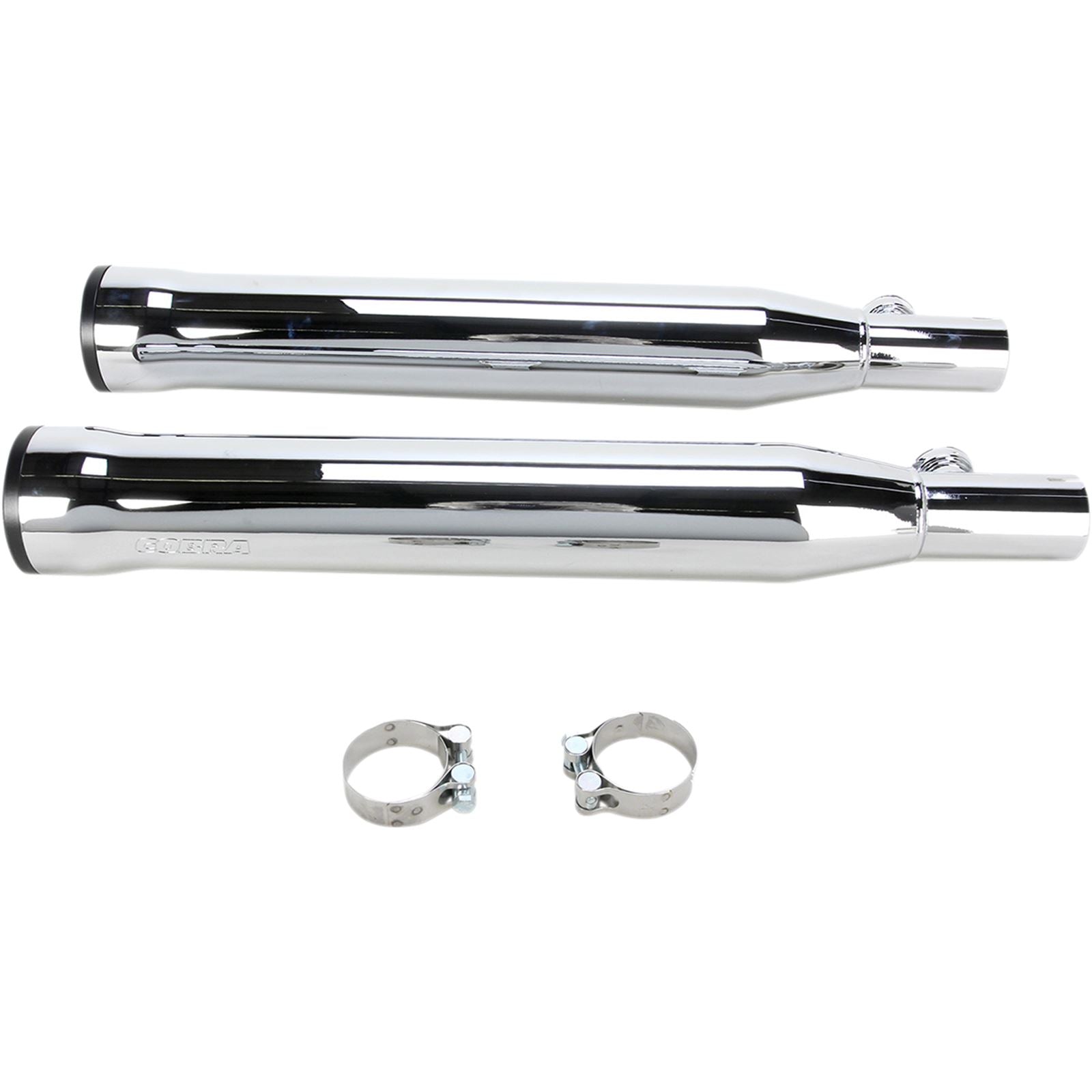 Cobra 3" RPT Mufflers - Chrome - '00-'06 Softail 6054_361799