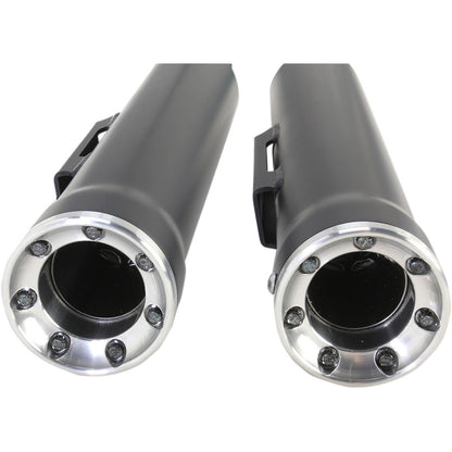 Cobra 3" RPT Mufflers - Black - '95-'17 FXD 6055B_361802
