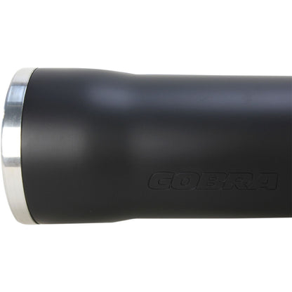 Cobra 3" RPT Mufflers - Black - '95-'17 FXD 6055B_361803