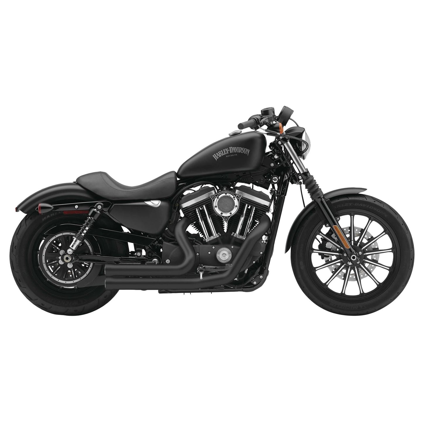 Cobra 909 Exhaust - Black - '07-'13 XL 6704B_120627