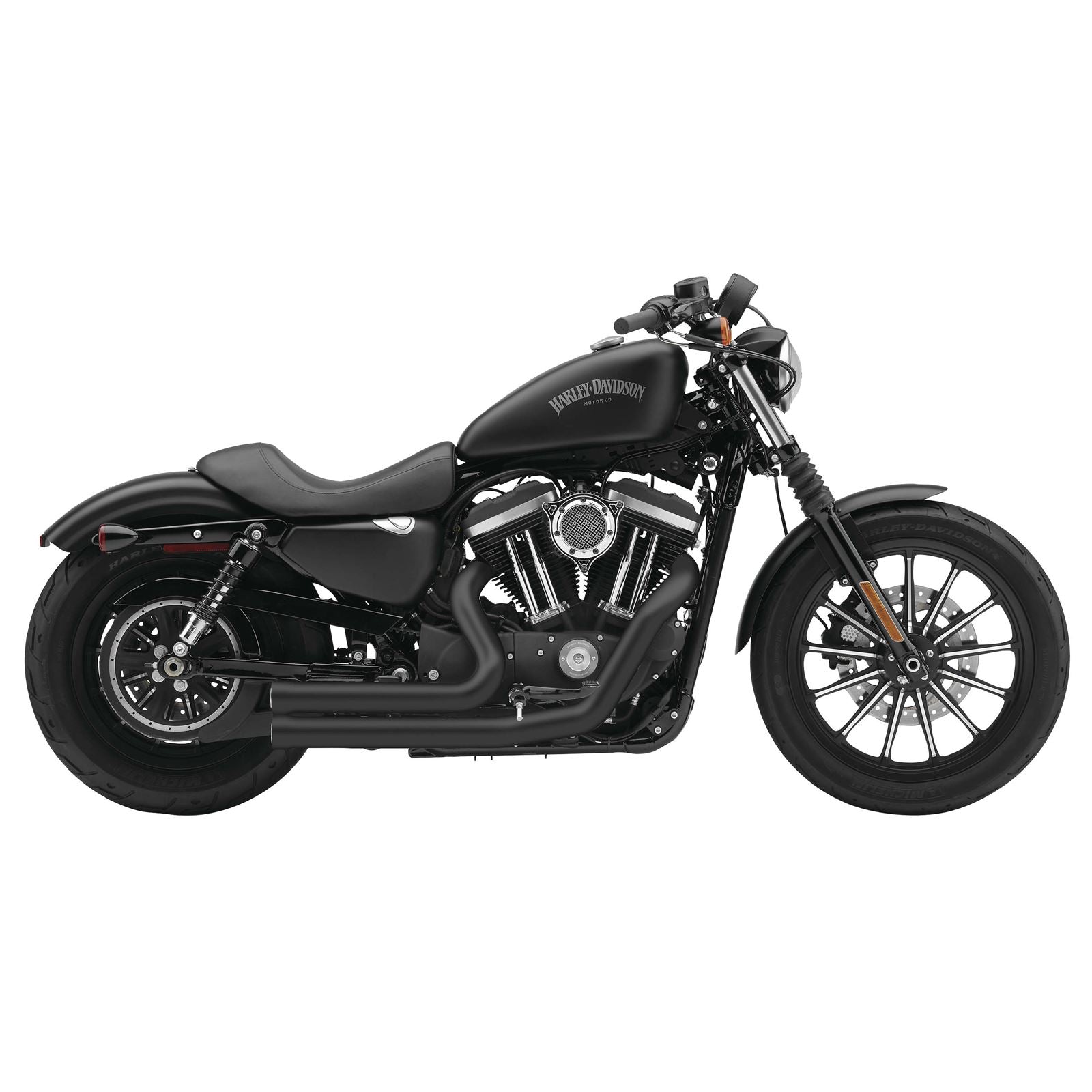 Cobra 909 Exhaust - Black - '07-'13 XL 6704B_120627