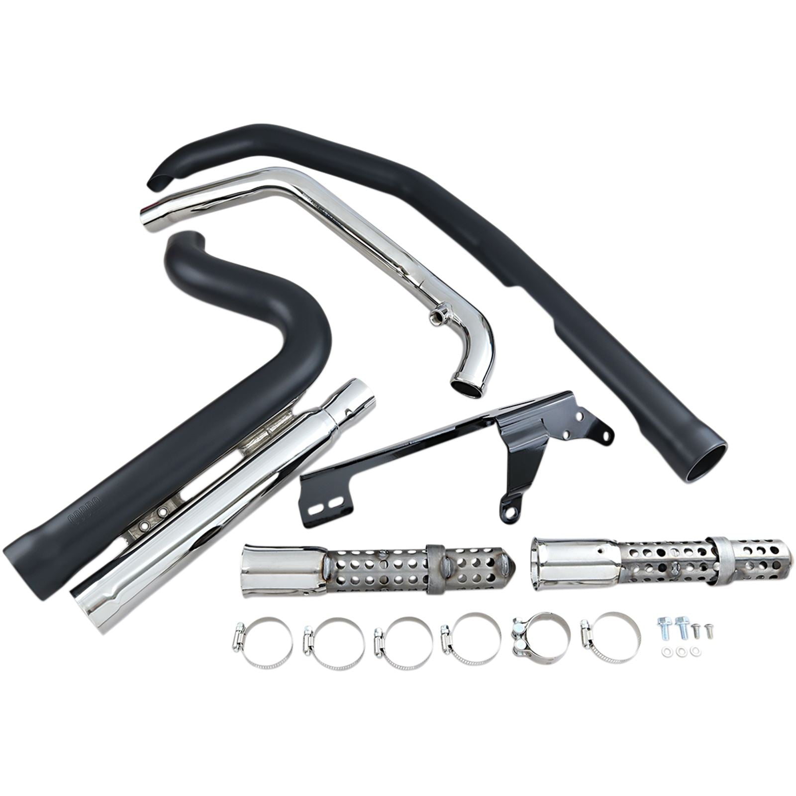 Cobra 909 Exhaust - Black - '07-'13 XL 6704B_361528