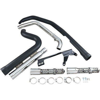 Cobra 909 Exhaust - Black - '07-'13 XL 6704B_361528
