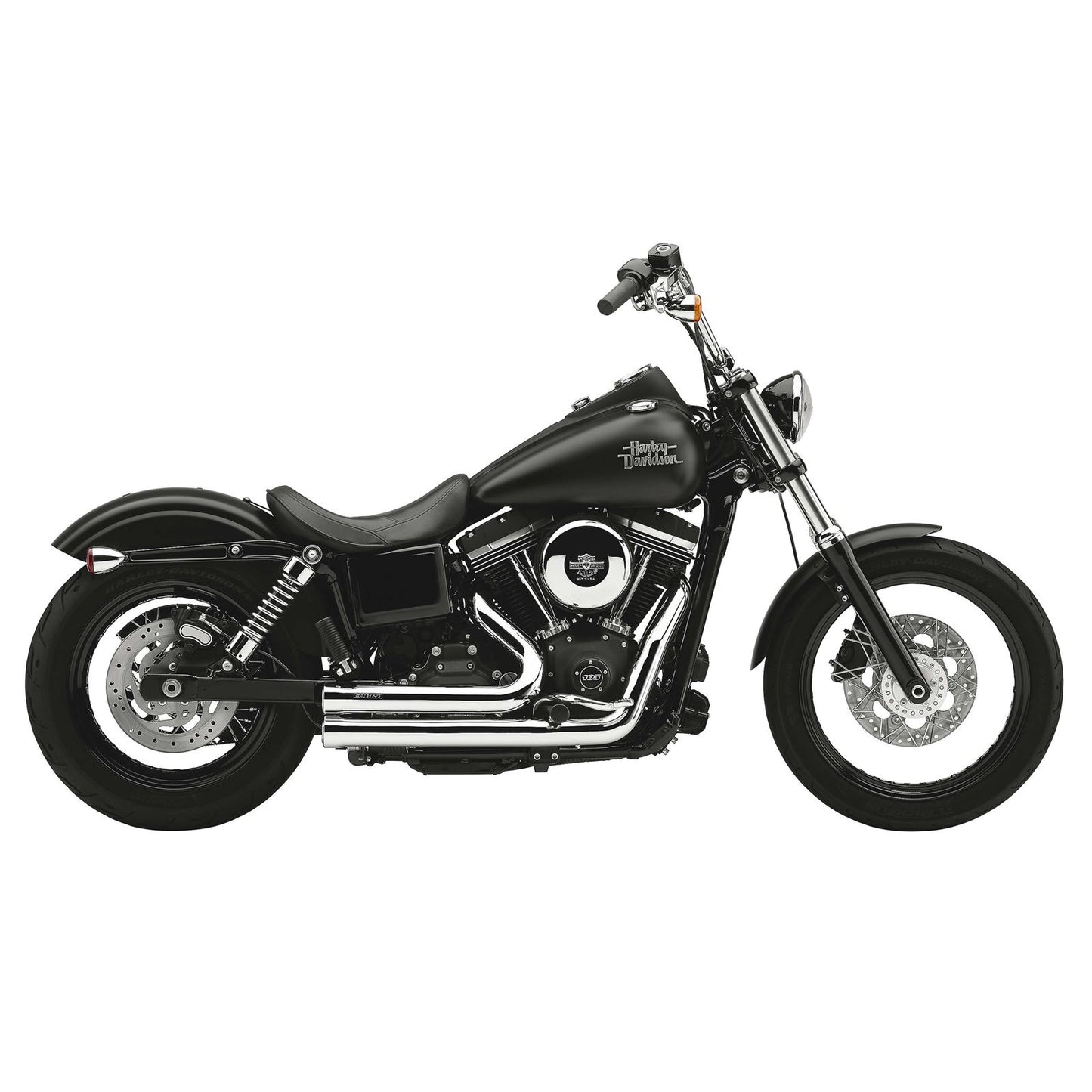 Cobra 909 Exhaust - Chrome - '06-'11 Dyna 6709_120633
