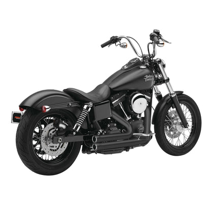 Cobra 909 Exhaust - Black - '06-'11 Dyna 6709B_120634