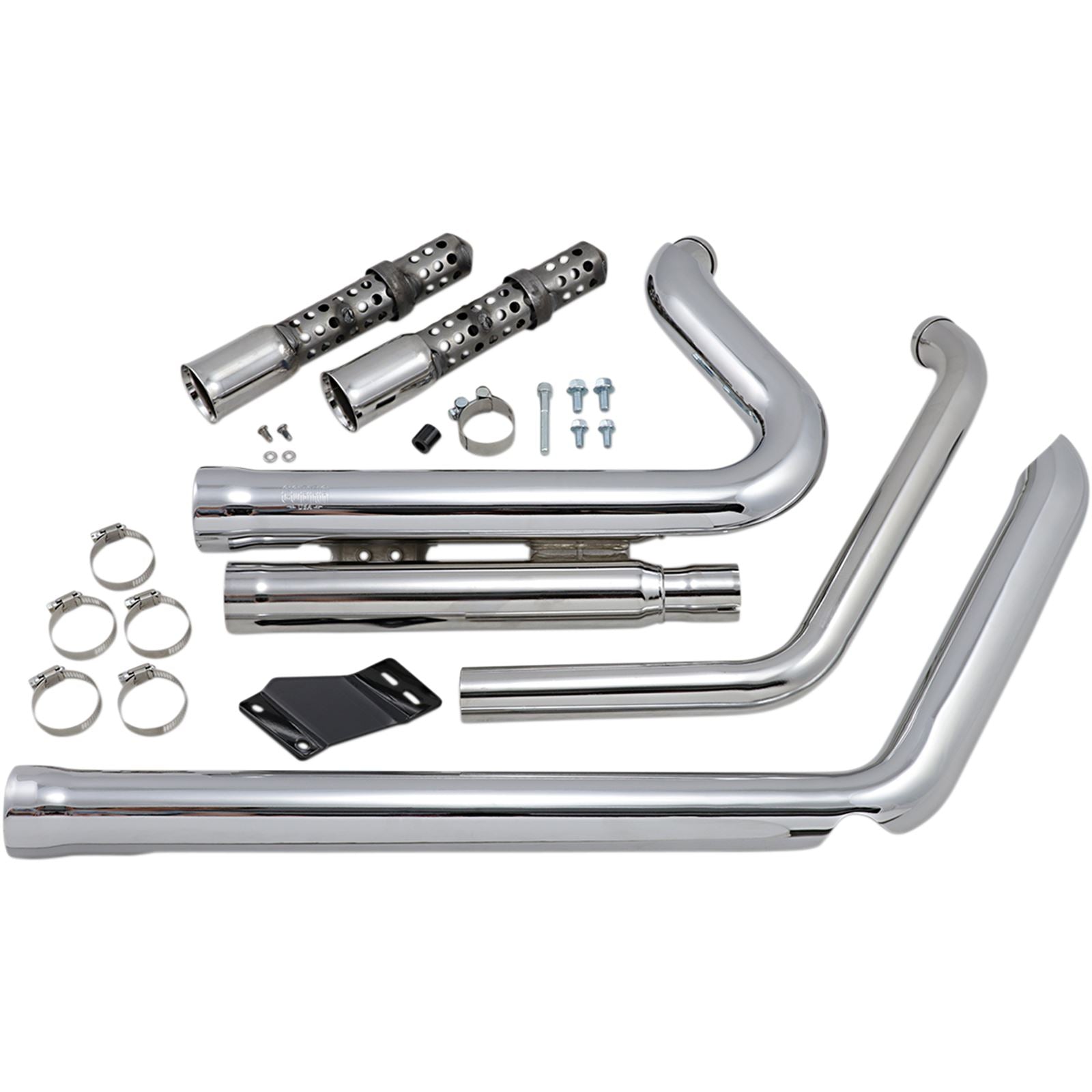 Cobra 909 Exhaust - Chrome - '12-'17 Softail 6711_361535