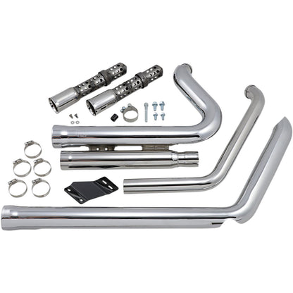Cobra 909 Exhaust - Chrome - '12-'17 Softail 6711_361535
