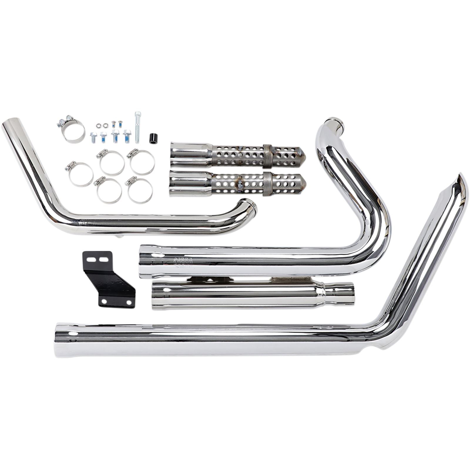 Cobra 909 Exhaust - Black - '12-'17 Softail 6711B_361536
