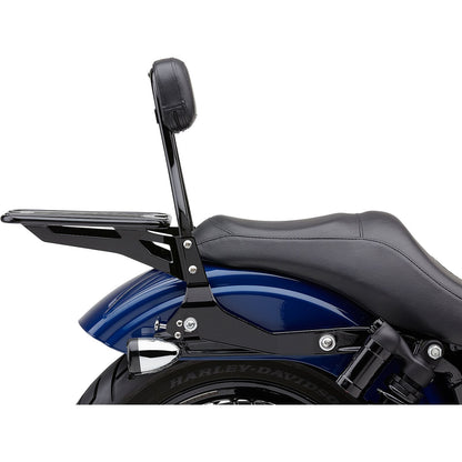 Cobra Backrest Kit - 14" - Black - Dyna 602-2004B_361248