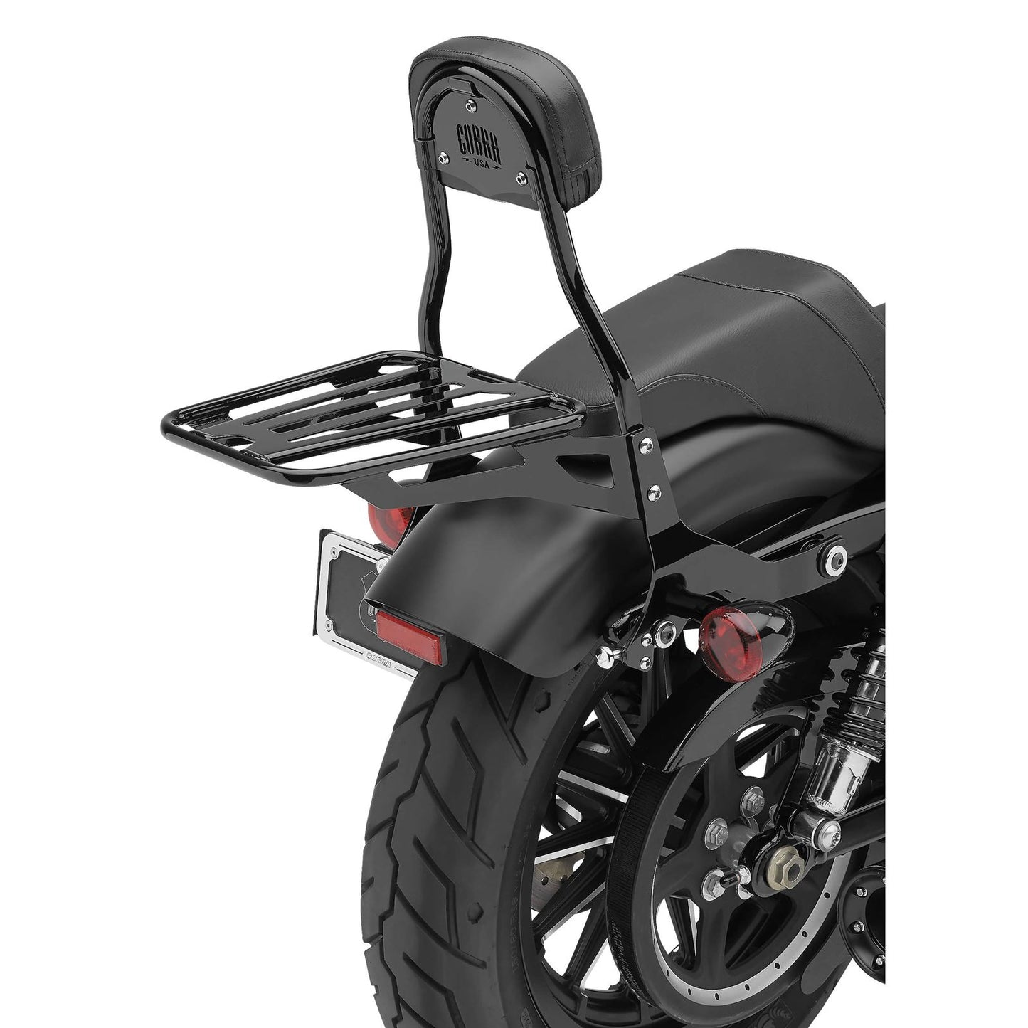 Cobra Backrest Kit - 14" - Black - XL 602-2005B_120638