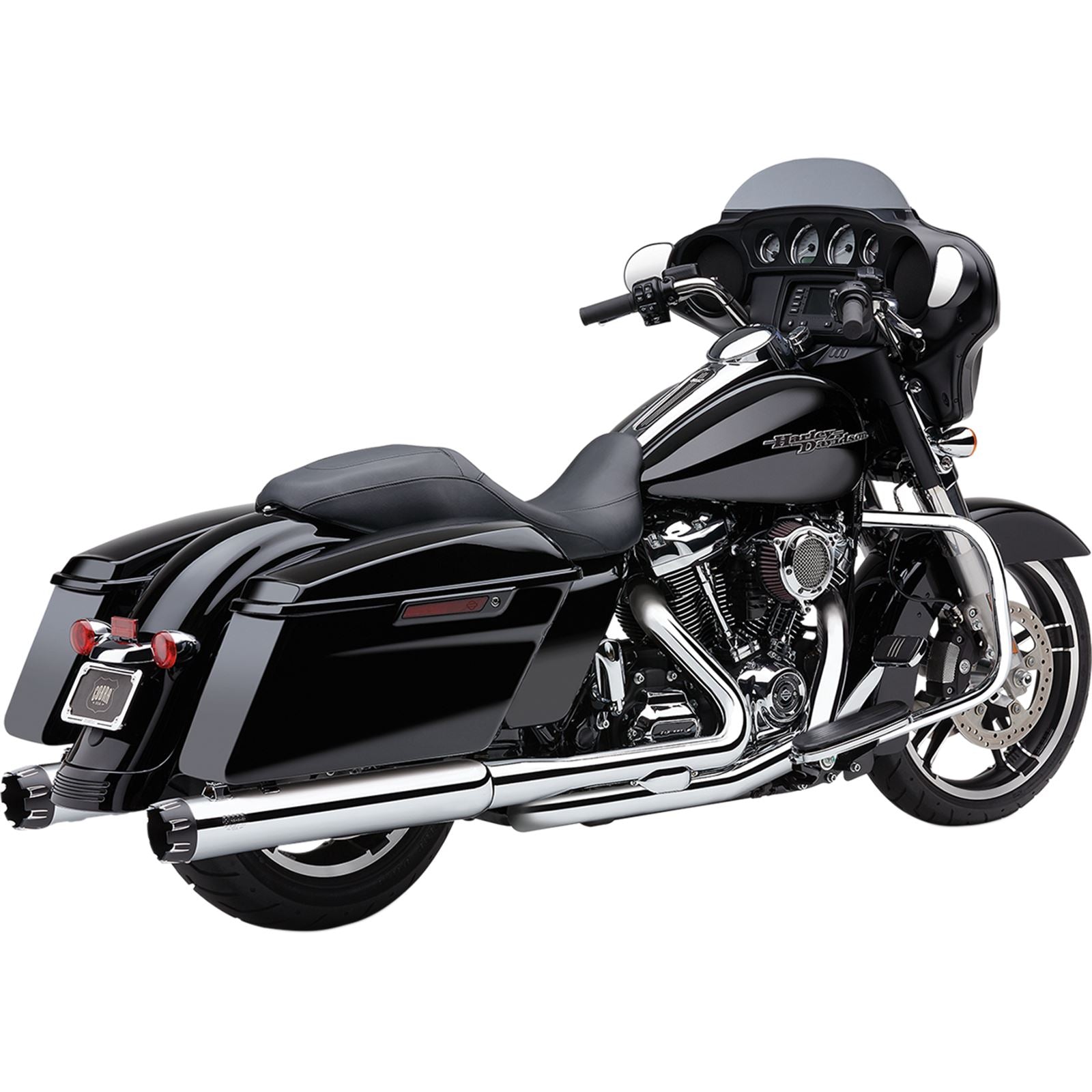 Cobra 4" Mufflers - Chrome - '95-'16 FL 6266_361865