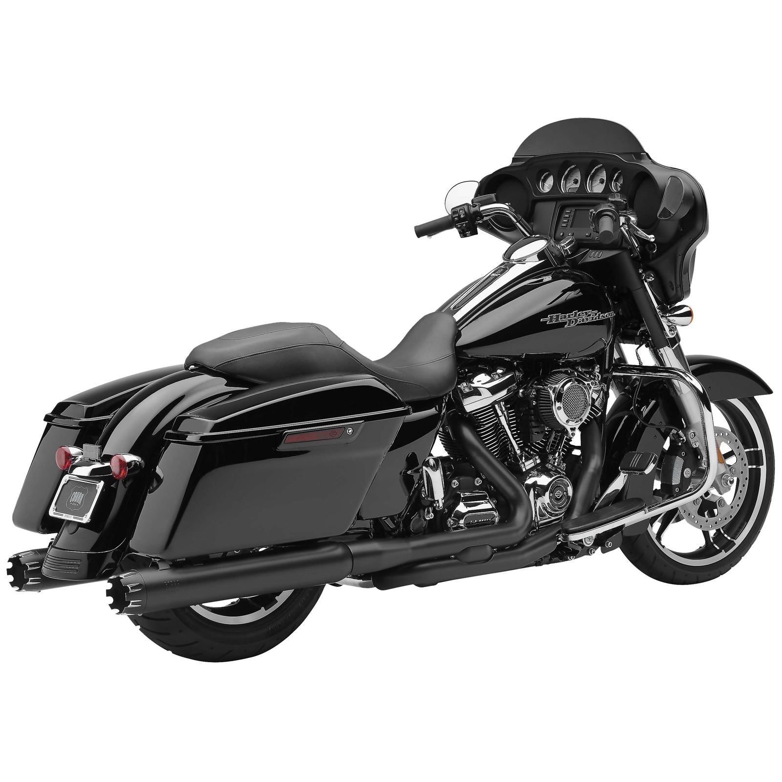 Cobra 4" Mufflers - Black  - '17-'20 FL 6267RB_120653