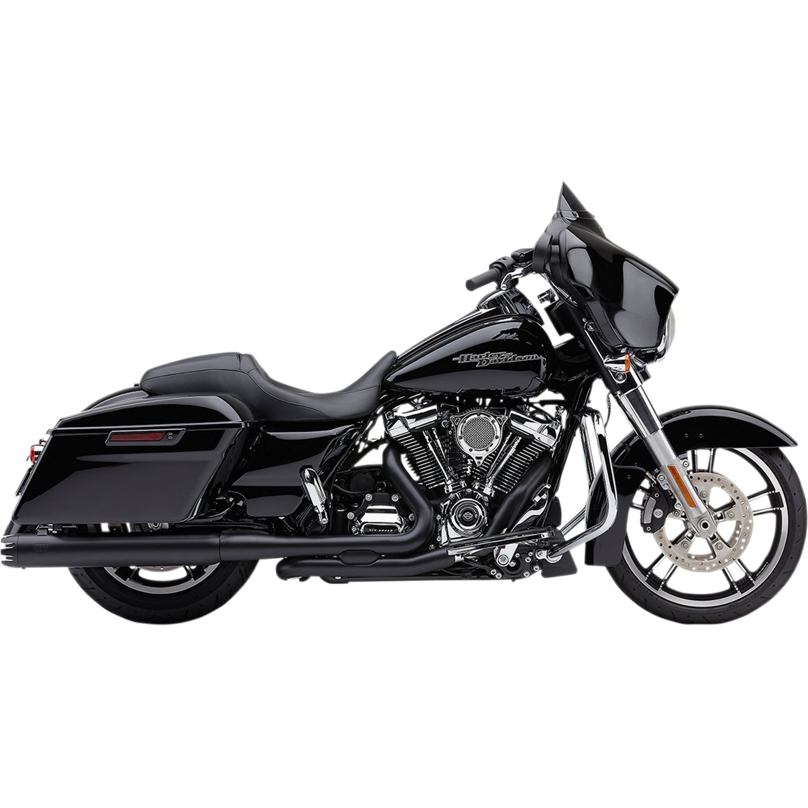 Cobra 4" Mufflers - Black  - '17-'20 FL 6267RB_361872