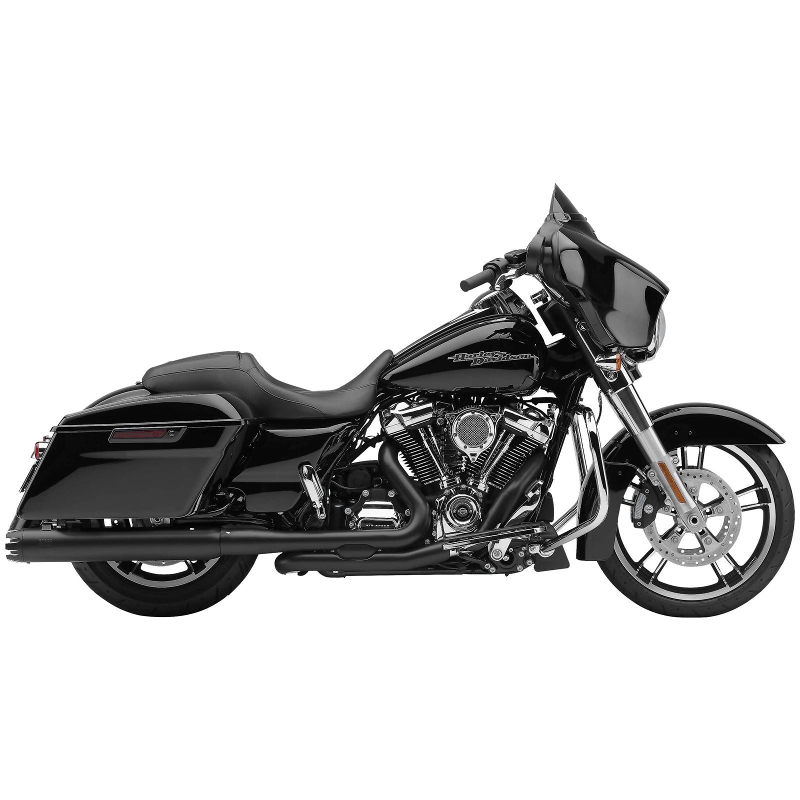 Cobra 4" Mufflers - Black  - '17-'20 FL 6267RB_120654