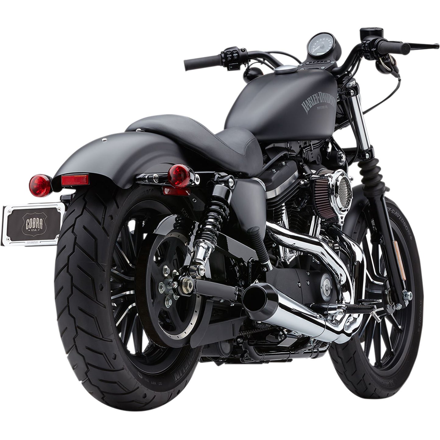 Cobra El Diablo Exhaust - Chrome - 4" - '07-'13 XL [MPN: 6472]_361548