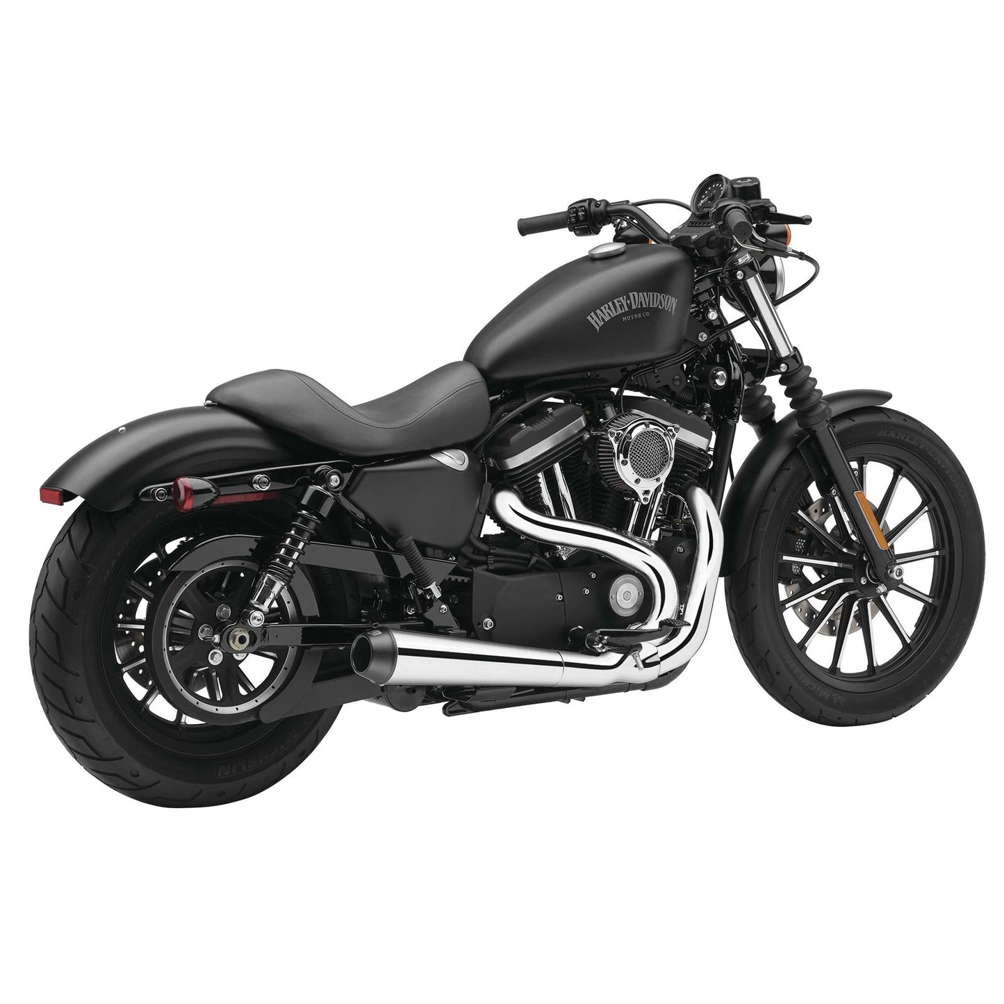 Cobra El Diablo Exhaust - Chrome - 4" - '14-'19 XL [MPN: 6473]_120658