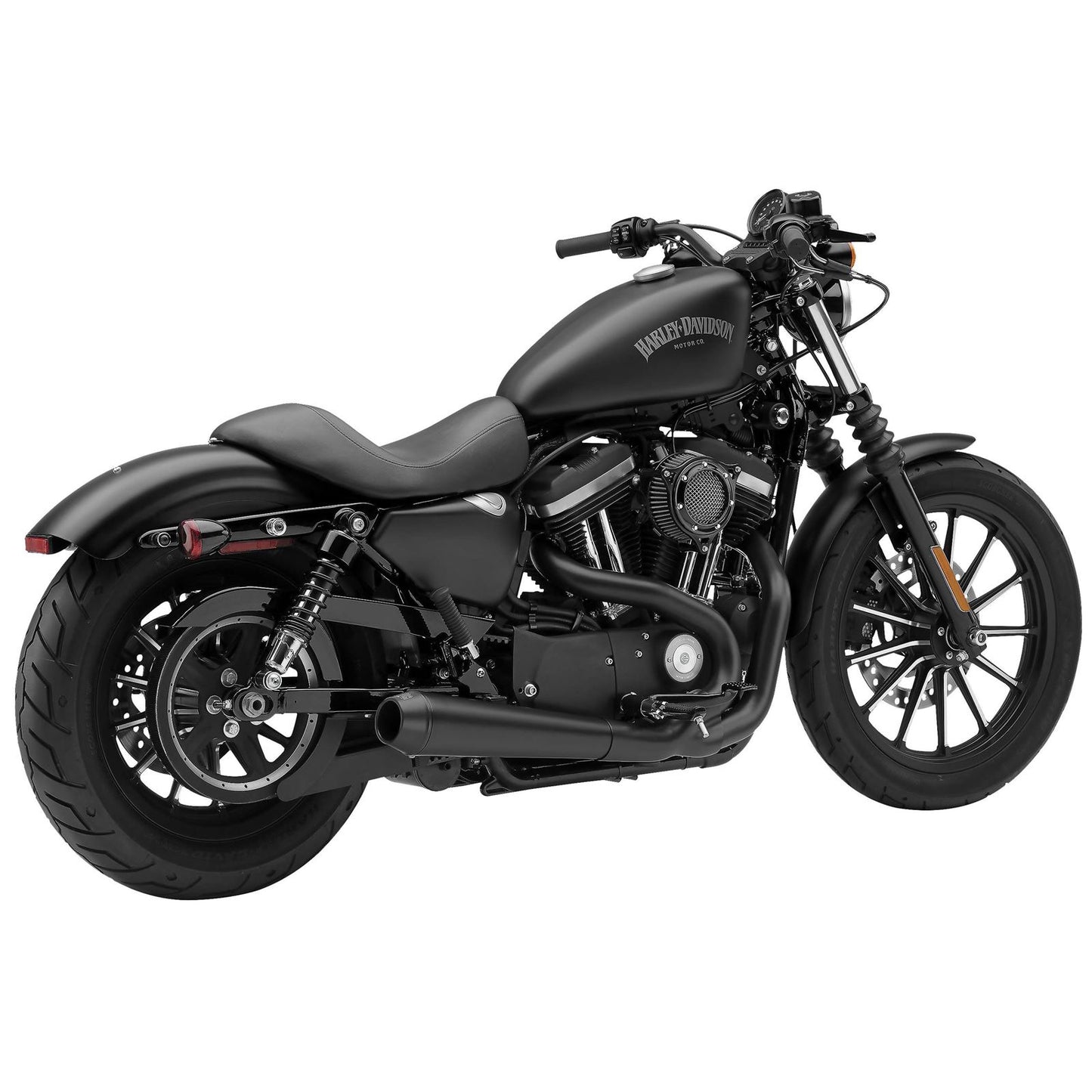Cobra El Diablo Exhaust - Black - 4" - '14-'19 XL 6473B_120660