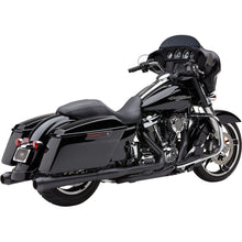 Cobra El Diablo 4" Mufflers - Black/Black - For Harley FLH FLT '99-'16  6206RB_361885