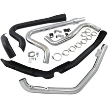 Cobra True Dual Headpipes - Black - Dresser 6257RB_361969