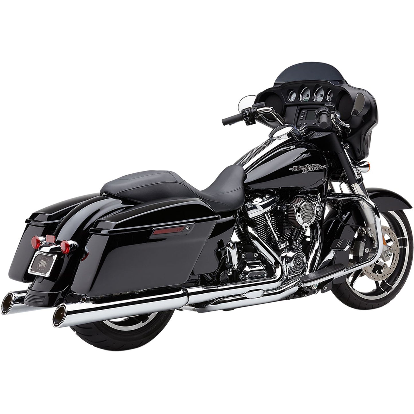 Cobra 909 Uppercut Mufflers - Chrome - '95-'16 FL 6268_361888