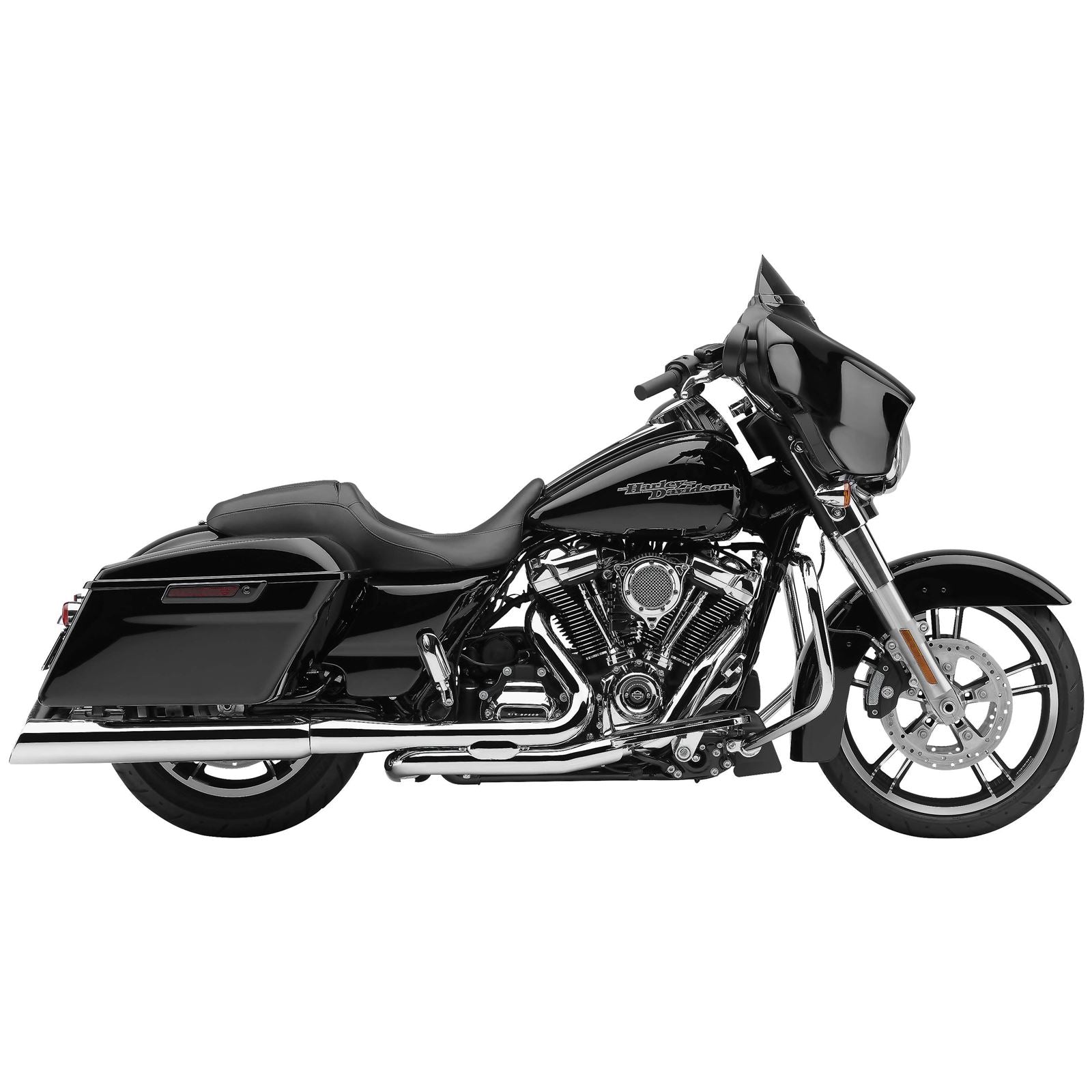 Cobra 909 Uppercut Mufflers - Chrome - '95-'16 FL 6268_120680