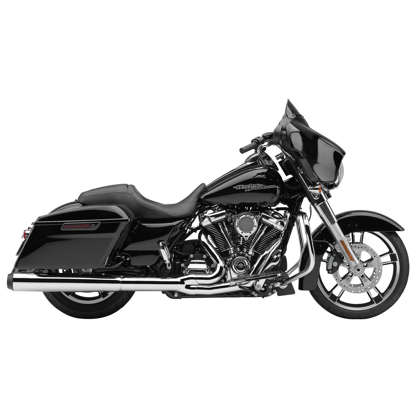 Cobra Powrflo 2:1 Exhaust - Chrome - '17-'20 FL 6451_120684