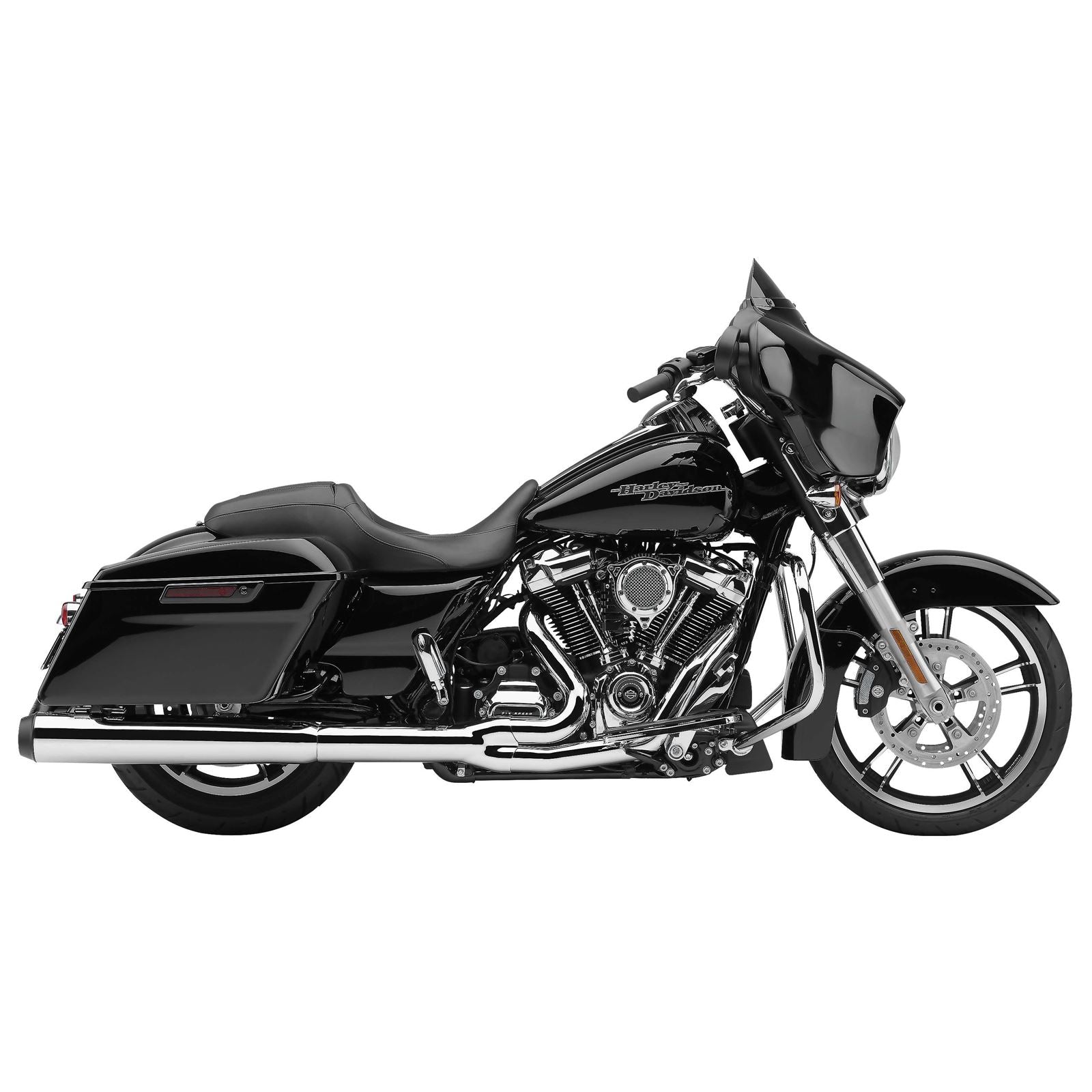 Cobra Powrflo 2:1 Exhaust - Chrome - '17-'20 FL 6451_120684