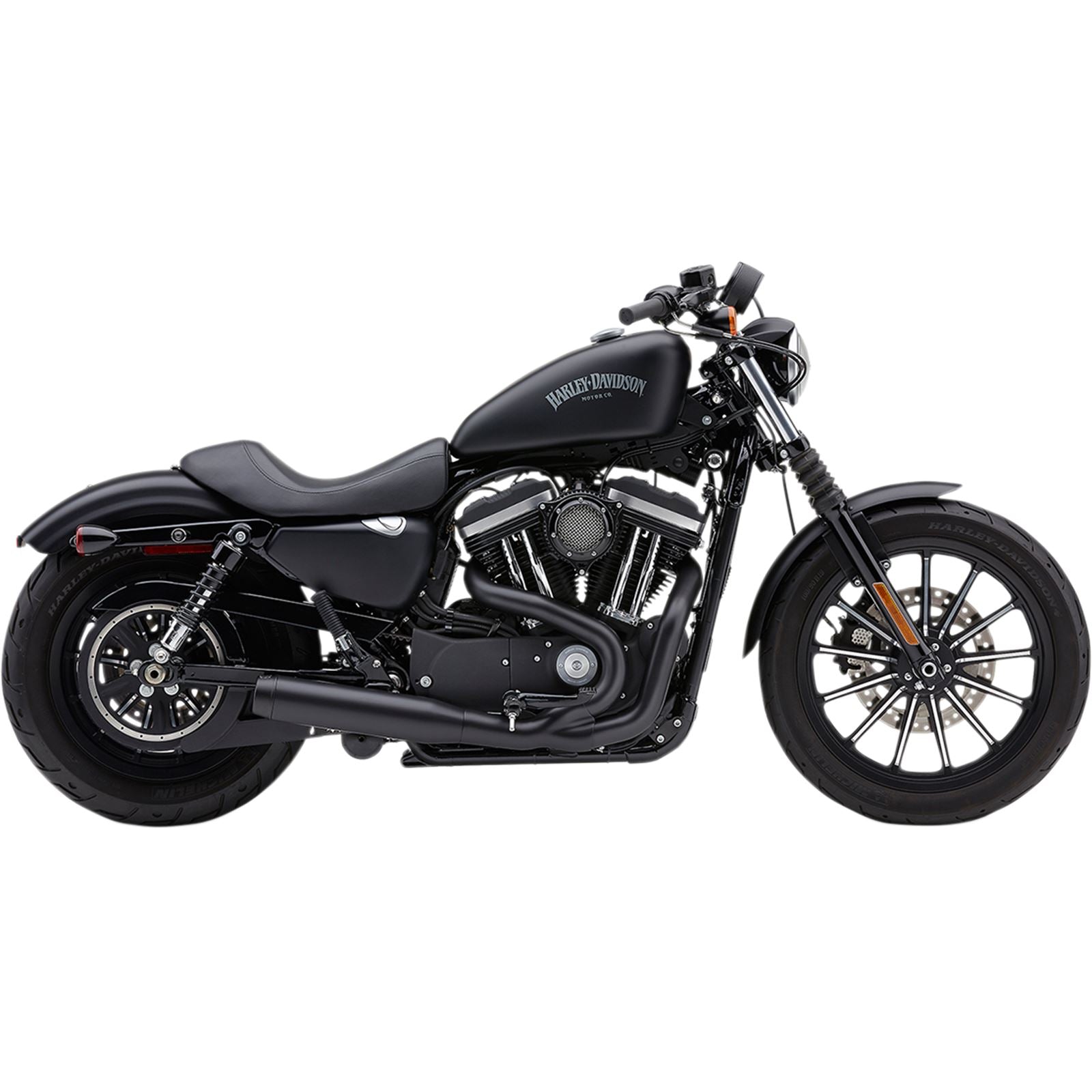 Cobra El Diablo Exhaust - Black - 3.5" - '07-'13 XL 6492B_361574