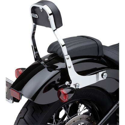 Cobra Backrest Kit - 11" - Chrome - Dyna [MPN: 602-2024]_361257