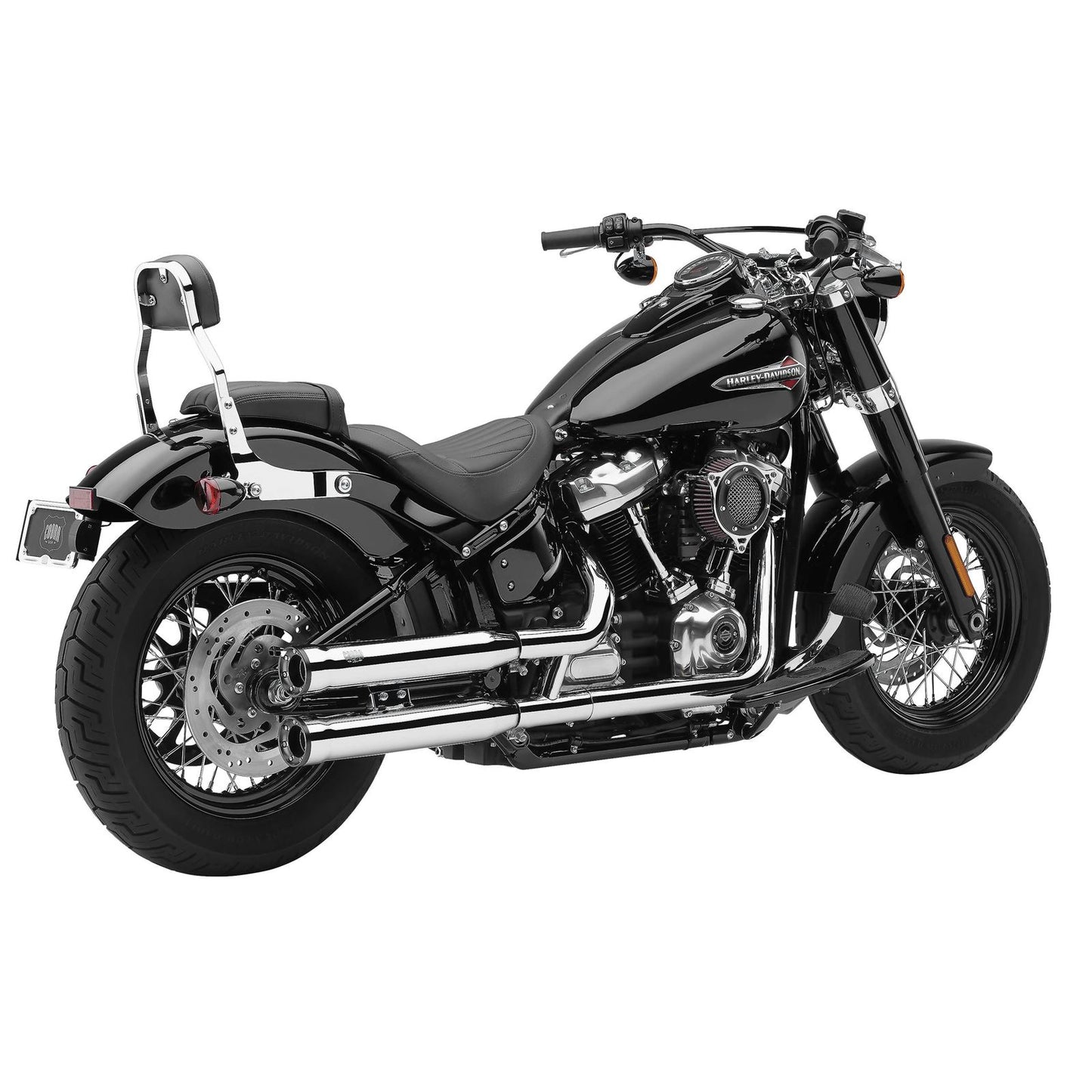 Cobra RPT Mufflers - Chrome - '18-'20 Softail 6057_120724