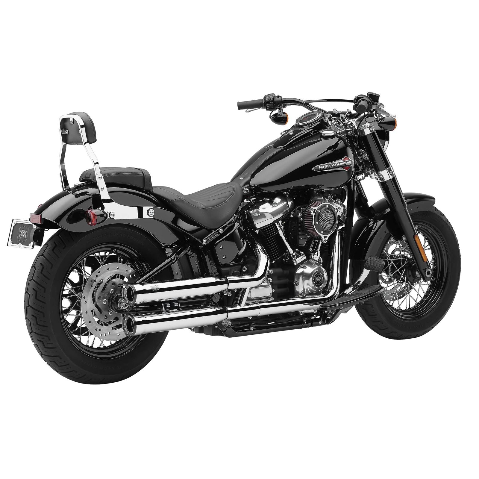 Cobra RPT Mufflers - Chrome - '18-'20 Softail 6057_120724
