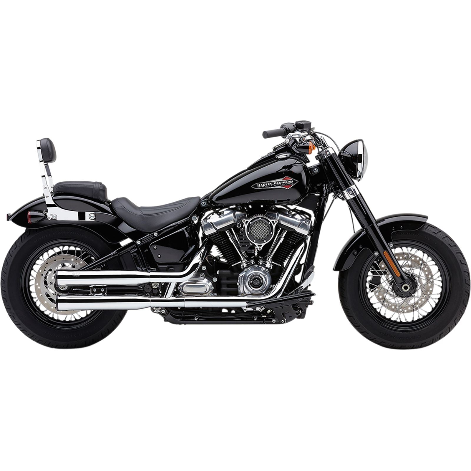 Cobra RPT Mufflers - Chrome - '18-'20 Softail 6057_361904