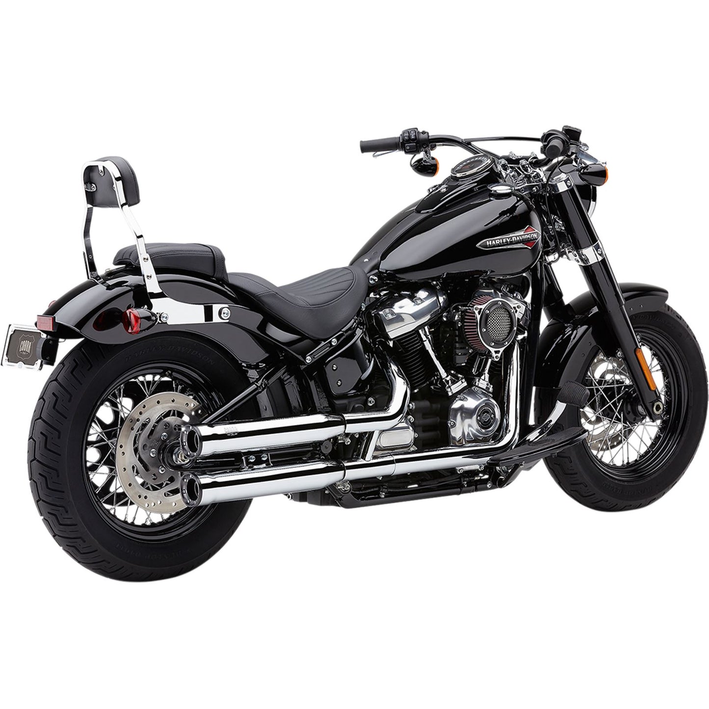 Cobra RPT Mufflers - Chrome - '18-'20 Softail 6057_361905