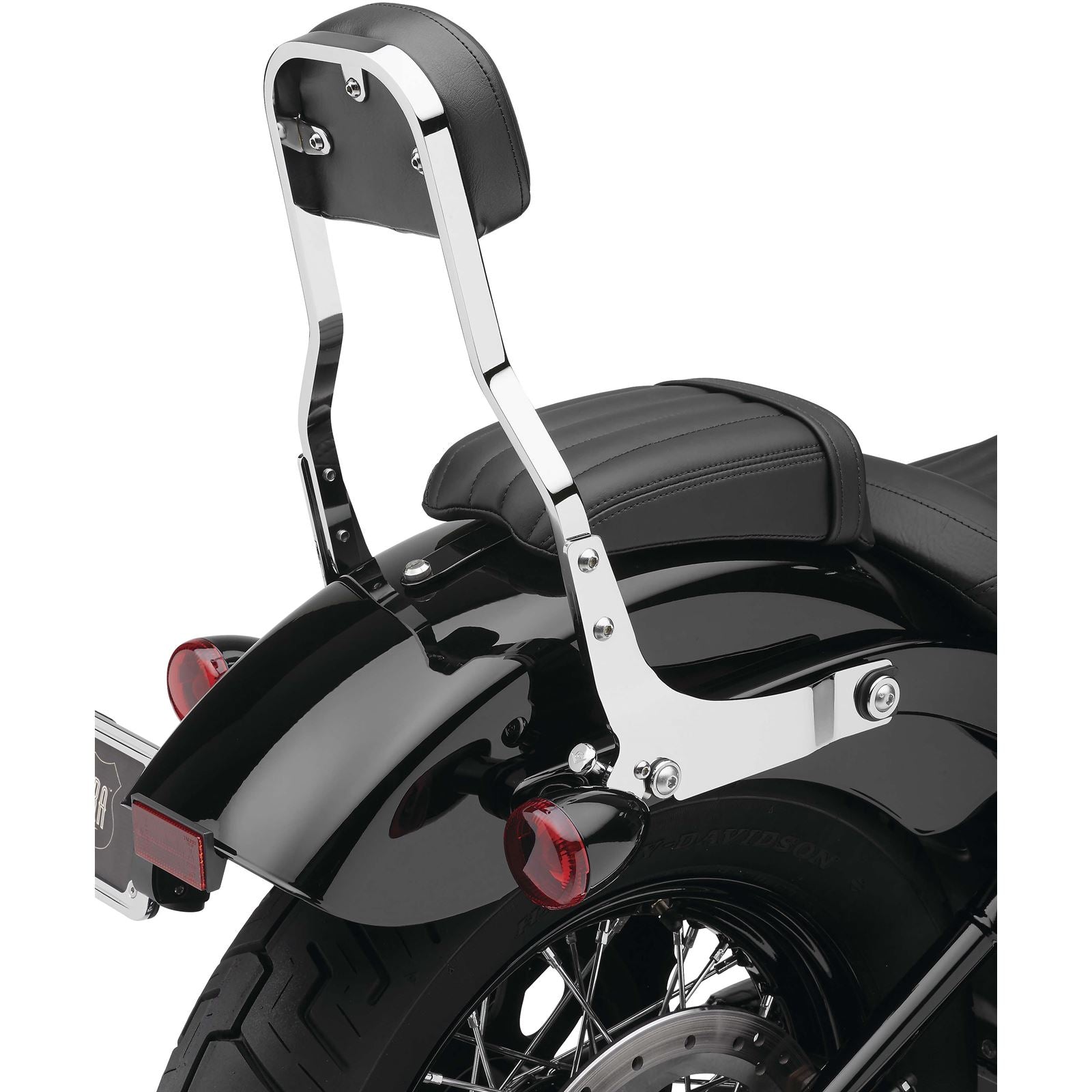 Cobra Backrest Kit - 14" - Chrome - Softail [MPN: 602-2046]_120733