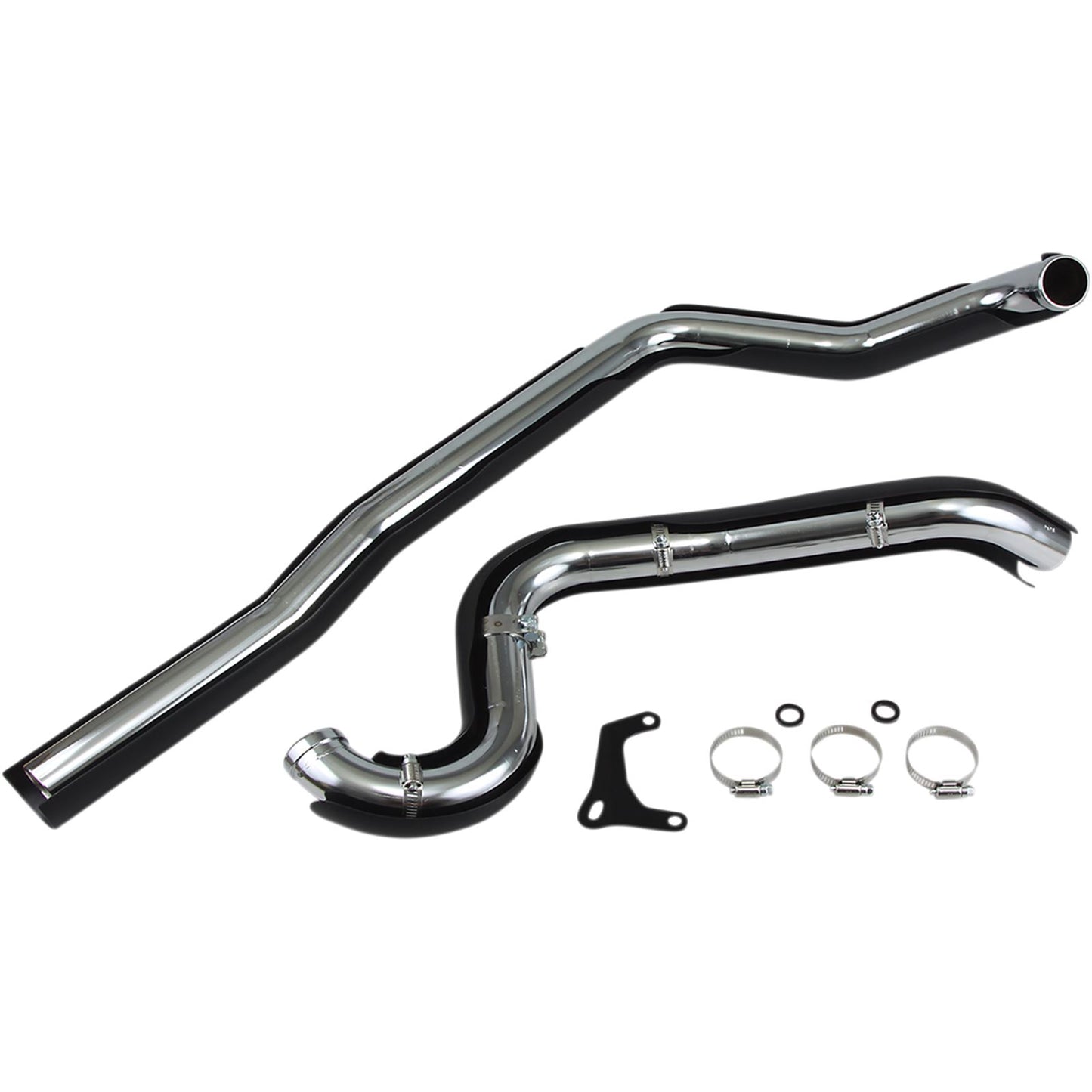 Cobra True Dual Headpipes - Black - '95-'06 FL 6250RB_361601