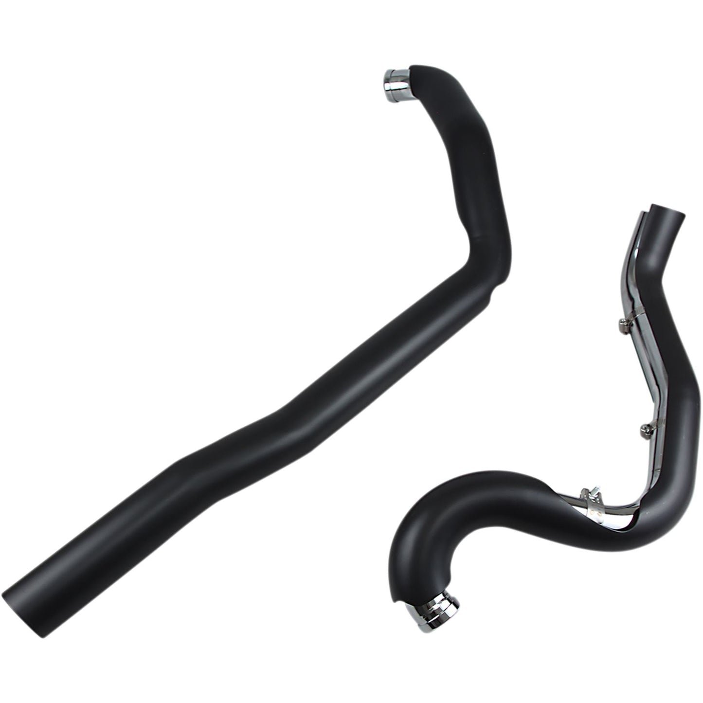 Cobra True Dual Headpipes - Black - '07-'08 FL 6251RB_361602