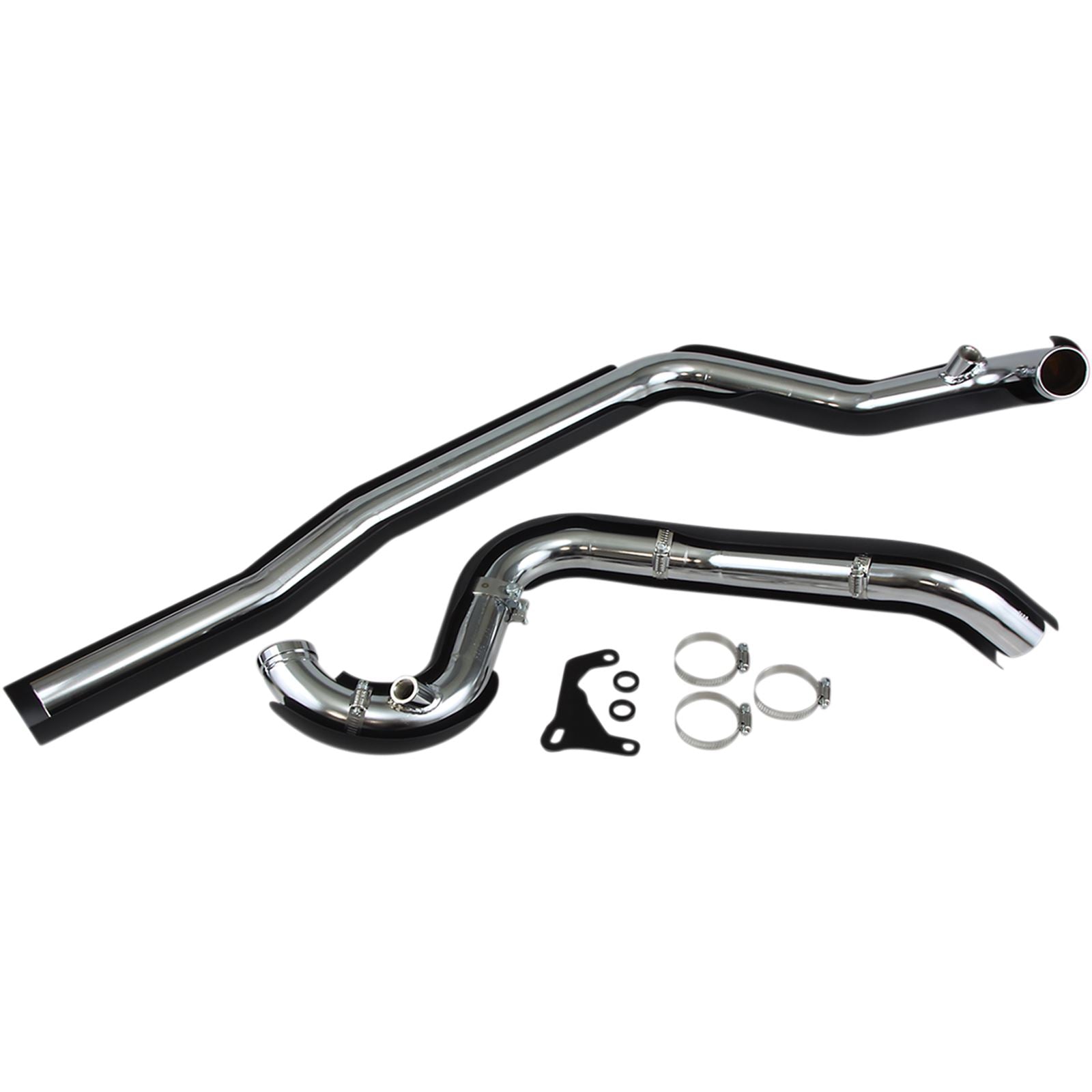 Cobra True Dual Headpipes - Black - '07-'08 FL 6251RB_361603