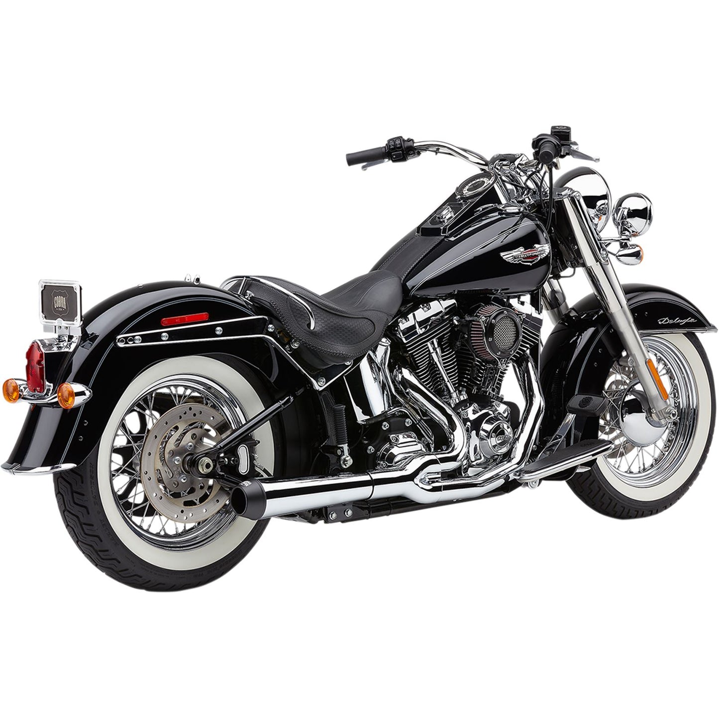 Cobra El Diablo Exhaust - Chrome - '12-'17 Softail [MPN: 6483]_361606