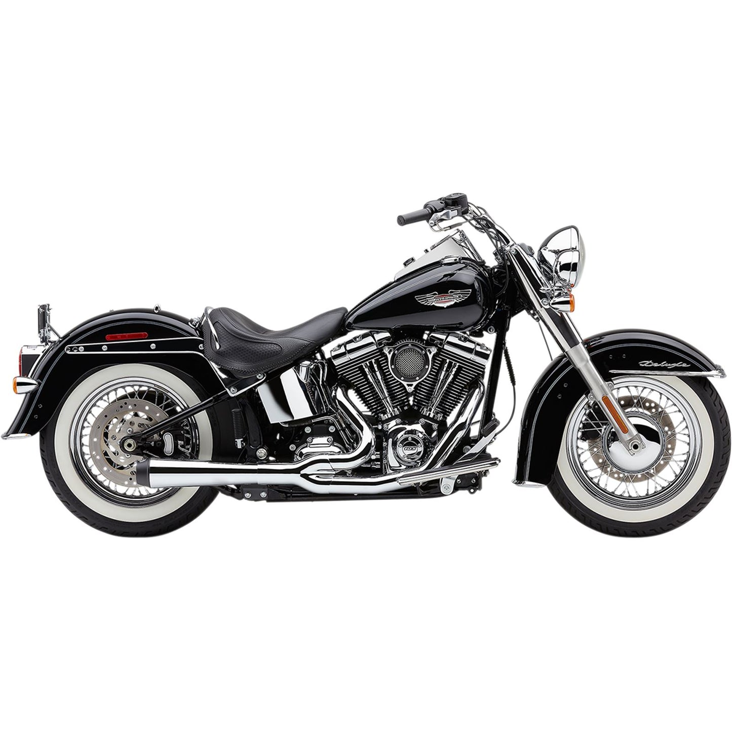 Cobra El Diablo Exhaust - Chrome - '12-'17 Softail [MPN: 6483]_361608