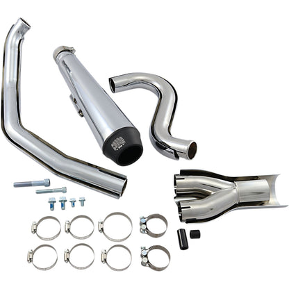 Cobra El Diablo Exhaust - Chrome - '88-'06 Softail 6485_361620