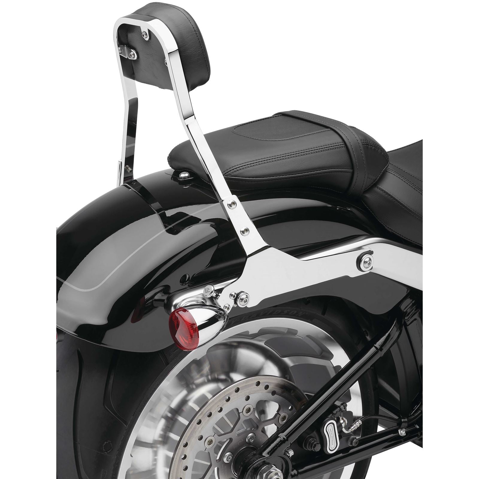 Cobra Backrest Kit - 11" - Chrome - Softail 602-2027_120736