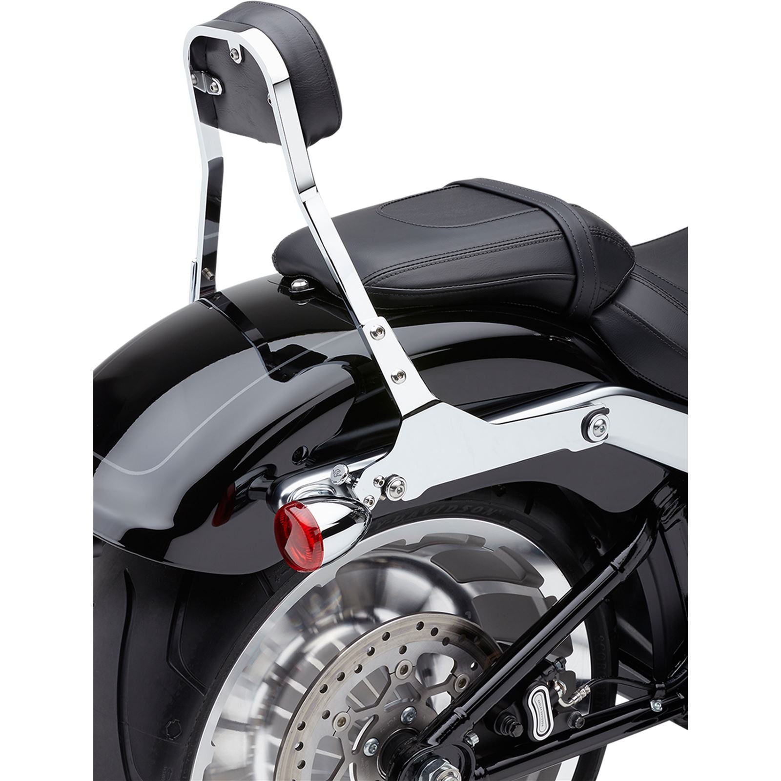 Cobra Backrest Kit - 11" - Chrome - Softail 602-2027_361279