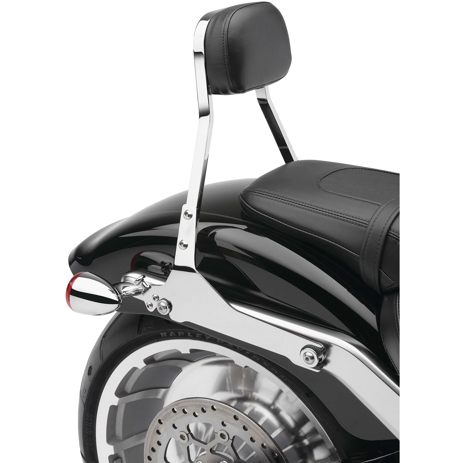 Cobra Backrest Kit - 11" - Chrome - Softail 602-2027_120737