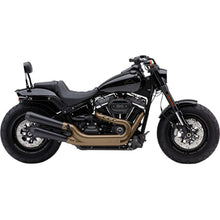 Cobra El Diablo 4" Mufflers - Black - '18-'20 Fat Bob 6046B_361908