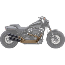 Cobra El Diablo 4" Mufflers - Black - '18-'20 Fat Bob 6046B_361909