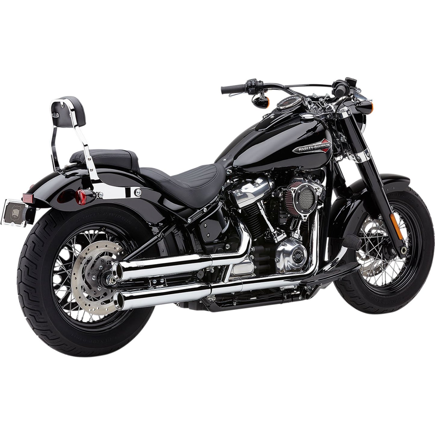 Cobra Neighbor Hater Mufflers - Chrome - '18-'20 FLHC/FLDE 6048_361912