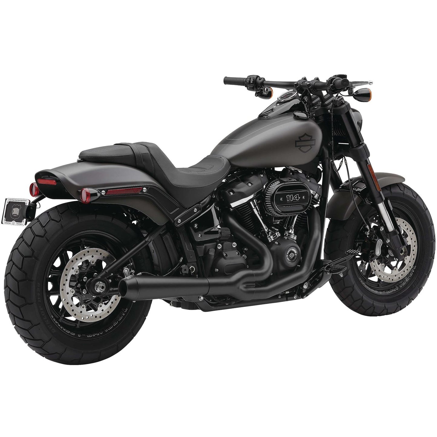 Cobra El Diablo Exhaust - Black - '18-'19 FXFB/S 6474B_120745