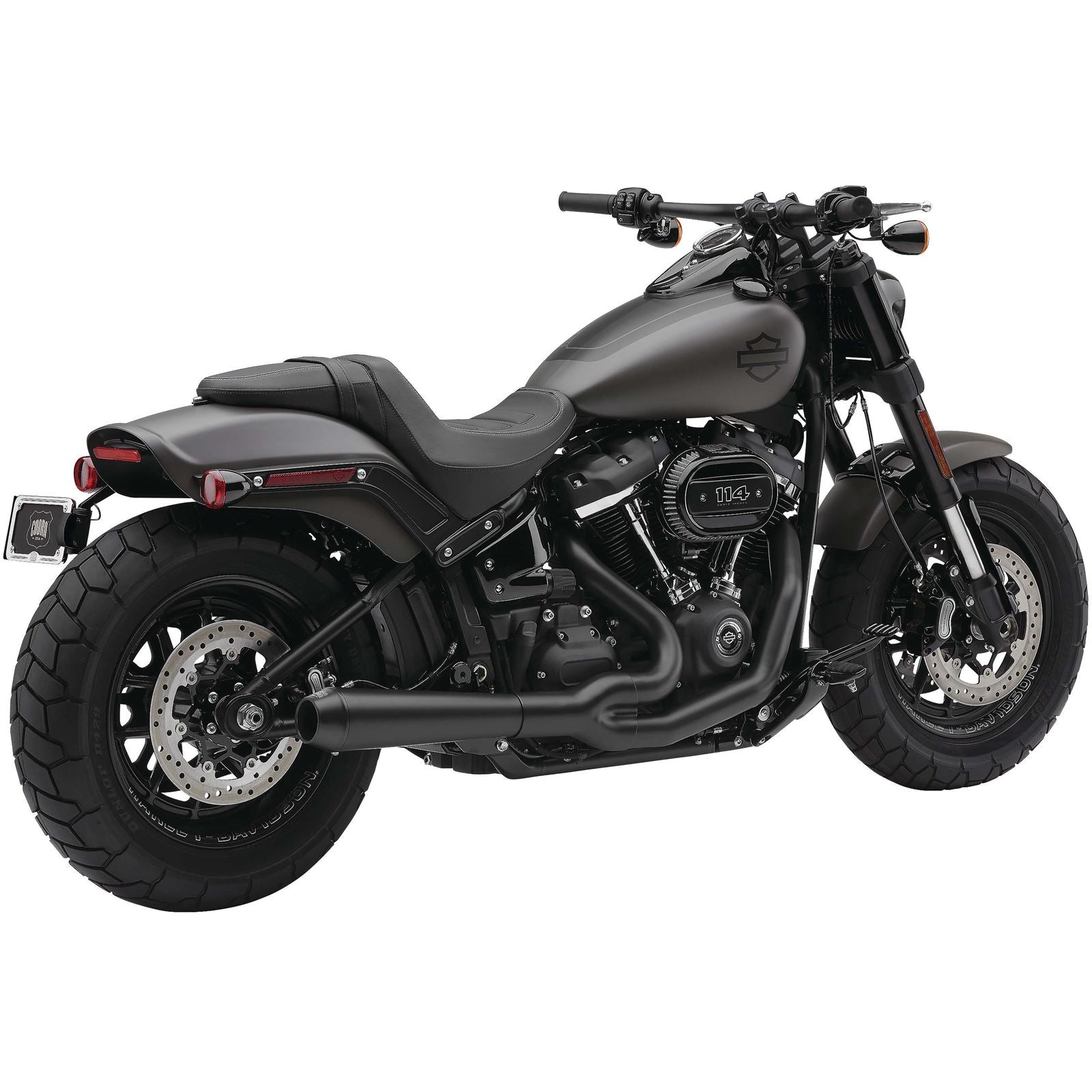 Cobra El Diablo Exhaust - Black - '18-'19 FXFB/S 6474B_120745