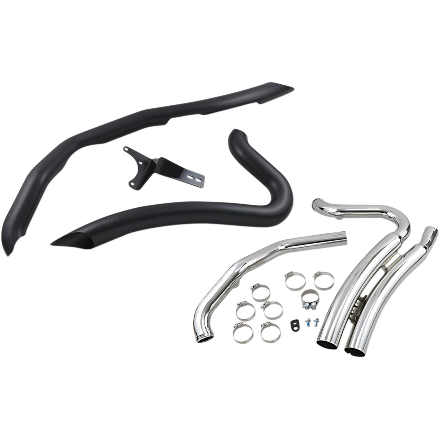 Cobra Speedster Swept Short Exhaust - Black - '17-'20 FL 6231B_361647