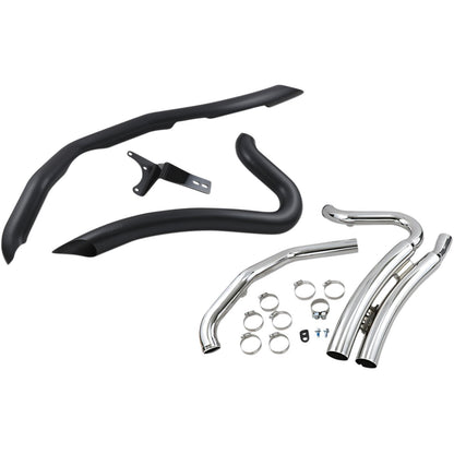 Cobra Speedster Swept Short Exhaust - Black - '17-'20 FL 6231B_361647
